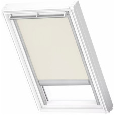 Velux DML Gaismu necaurlaidīgas jumta logu žalūzijas ar elektrisko vadību, ar alumīnija sliedēm, PK08, 94x140cm, bēšas