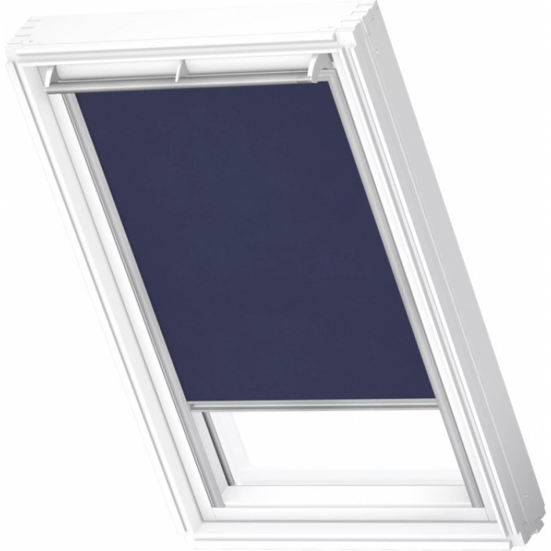 Velux RFL Jumta logu ruļļveida žalūzijas, ar alumīnija sliedēm, MK08, 78x140cm, tumši zilas