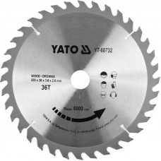 Yato Zāģripa kokam 255x30mm 36T TCT YT-60732 YATO