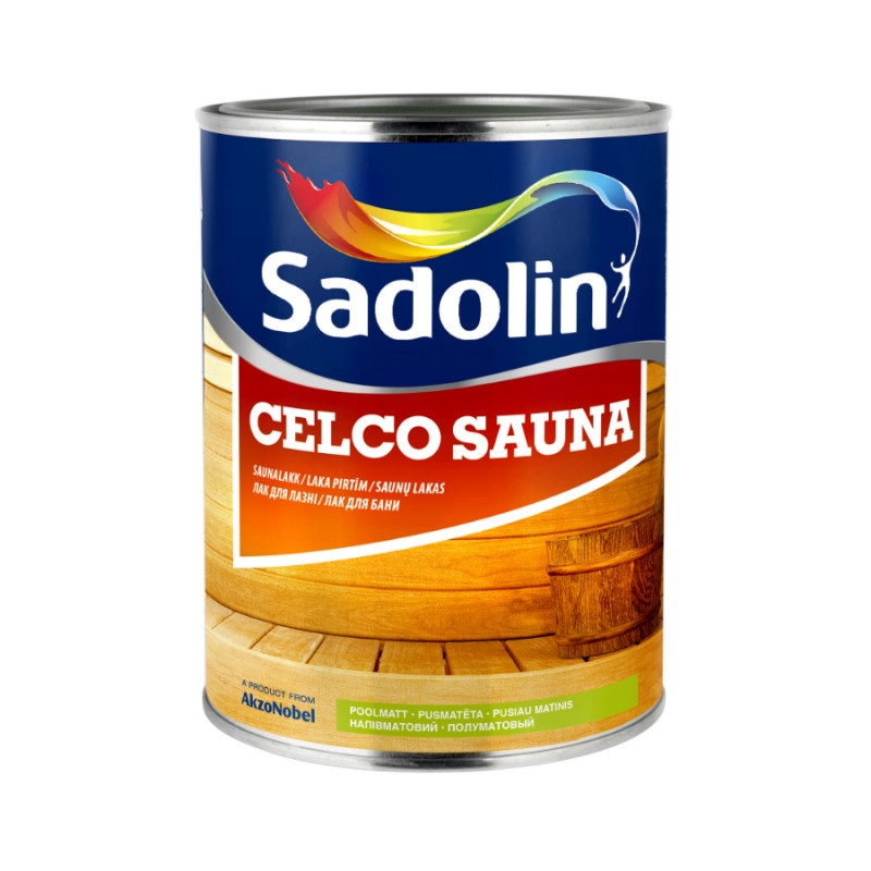 Sadolin Laka pirtīm Sadolin Celco Sauna 1 L - gab