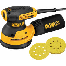 Dewalt Orbitālā slīpmašīna DeWalt DWE6423, 280 W, 125 mm + Abrazīvs P120 (10 gb) - gab