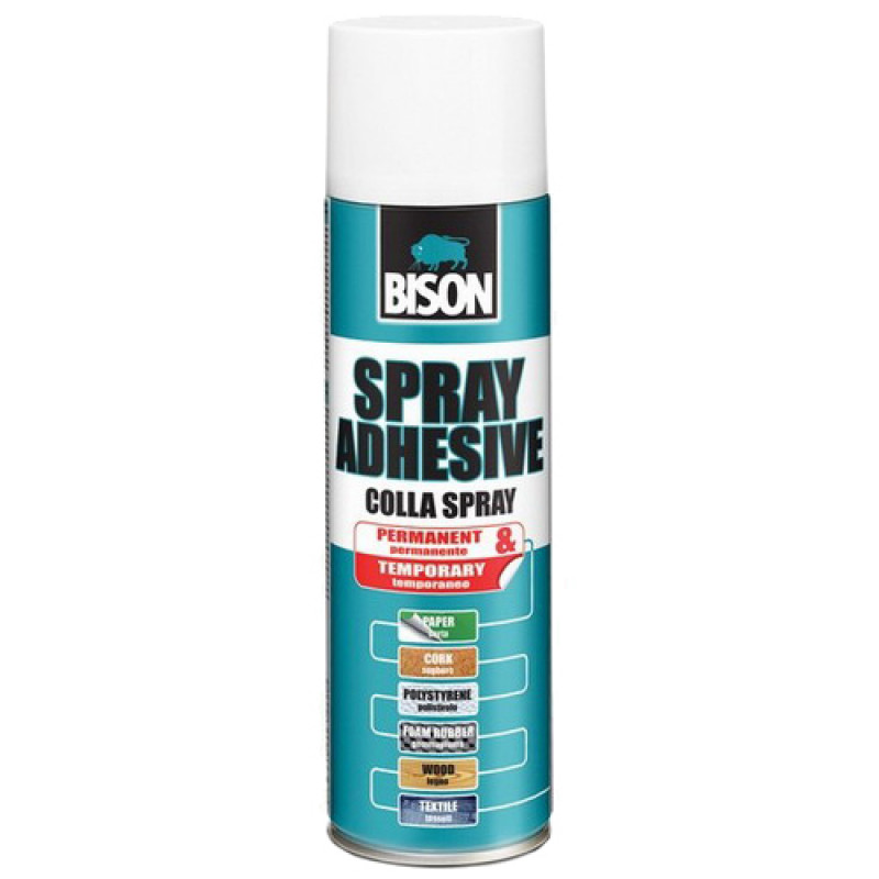 Bison Kontaktlīme Bison Spray Adhesive 500 ml - gab.