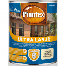 Pinotex Lazūra Pinotex Ultra Lasur 1L, sarkankoks - gab