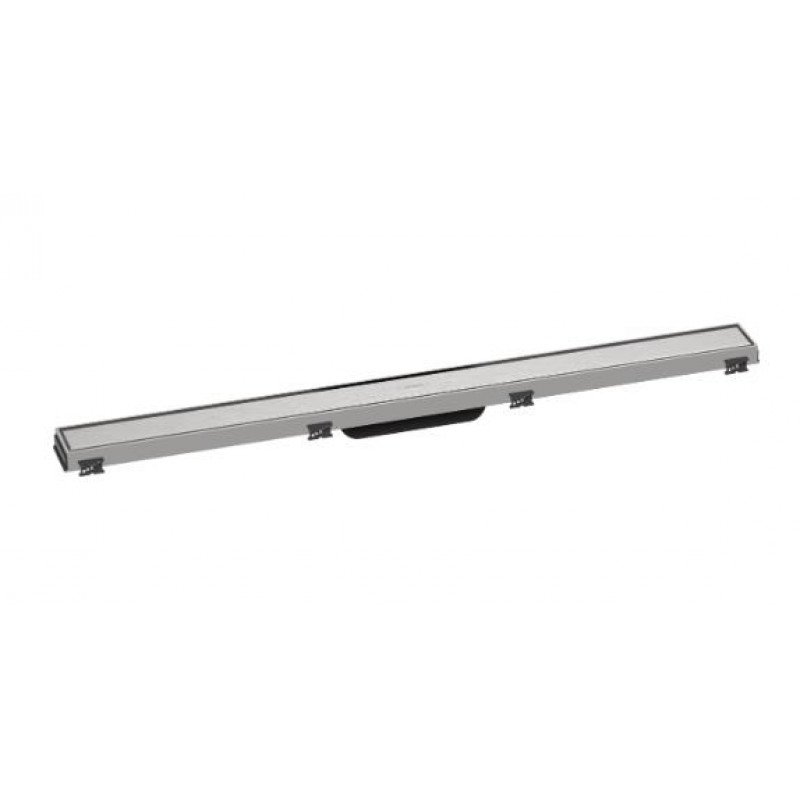 Hansgrohe dušas kanāls RainDrain Match, 900 mm, ar maināmu augstumu, brushed stainless steel