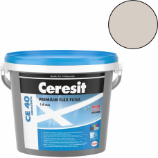 Ceresit CE 40 Elastīgs flīžu šuvotājs, sudrabpelēks (04), 2kg