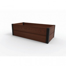 Paaugstinātā dārza dobe Keter Maple Trough, brūna 106 x 50 x 32 cm / gab