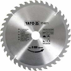 Yato Zāģripa kokam 250x30mm 40T TCT YT-6071 YATO