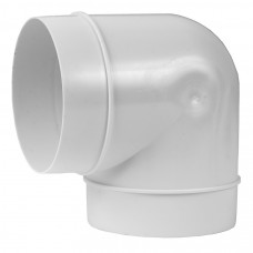 Europlast Plastmasas līkums EUROPLAST AL100-90, Ø100mm, 90° - gab