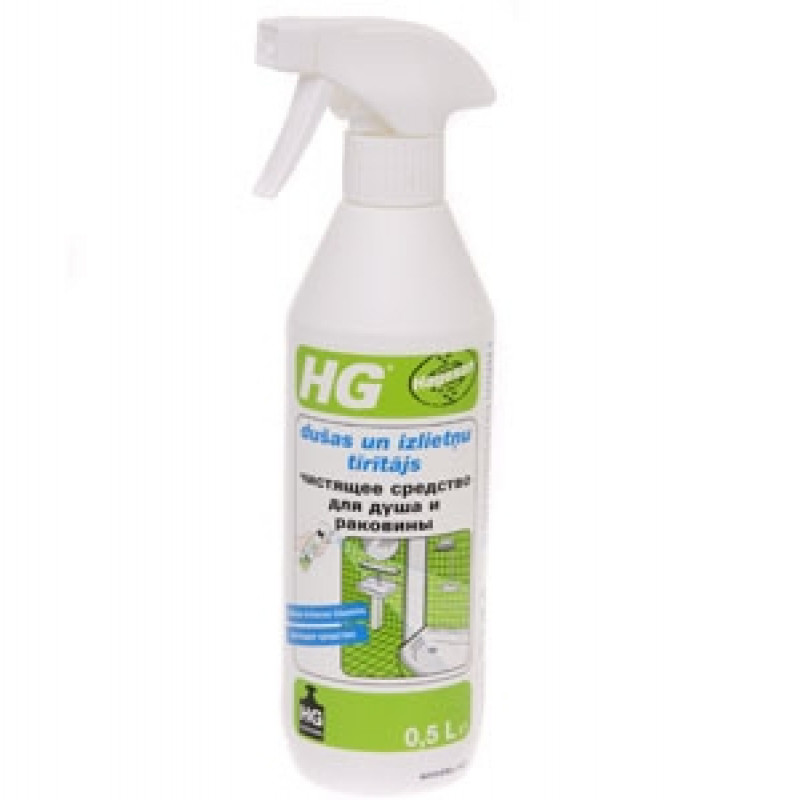 Hg International HG dušas un izlietņu tīrītājs 0.5 l