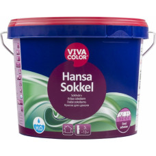 Vivacolor Hansa Sokkel Ūdens bāzes krāsa cokoliem, matēta, bāze A, 2,7L