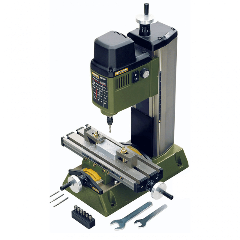 Proxxon Micromot Metāla frēzēšanas darbgalds PROXXON MF 70