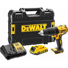 Dewalt Urbjmašīna- skrūvgriezis ar trieciena funkciju DeWalt DCD778D1T2-QW 18V 2.0Ah - kmpl