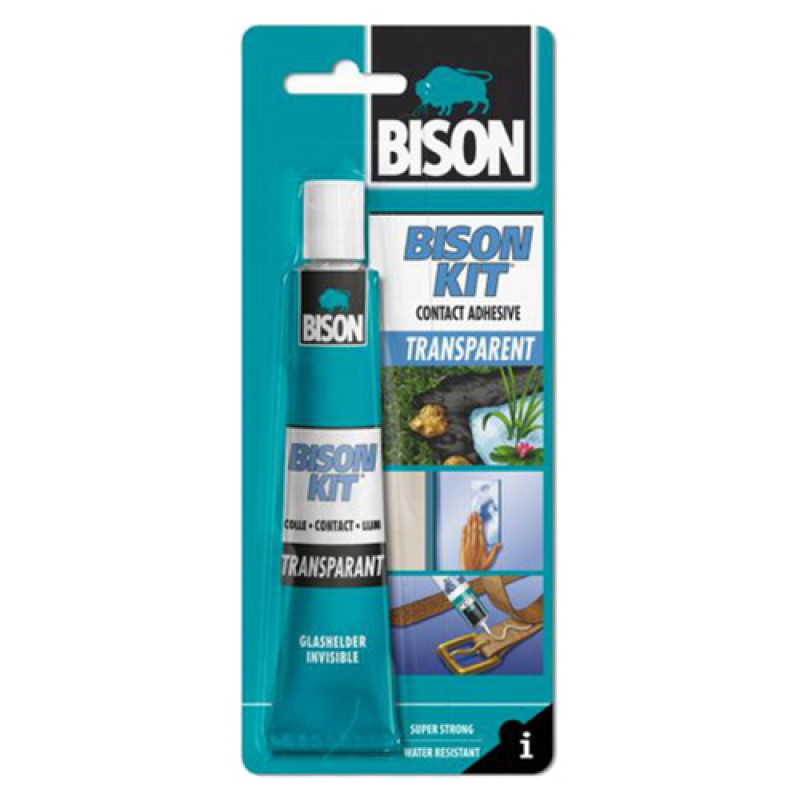 Bison Kontaktlīme Bison Kit Transparent 50 ml - gab.