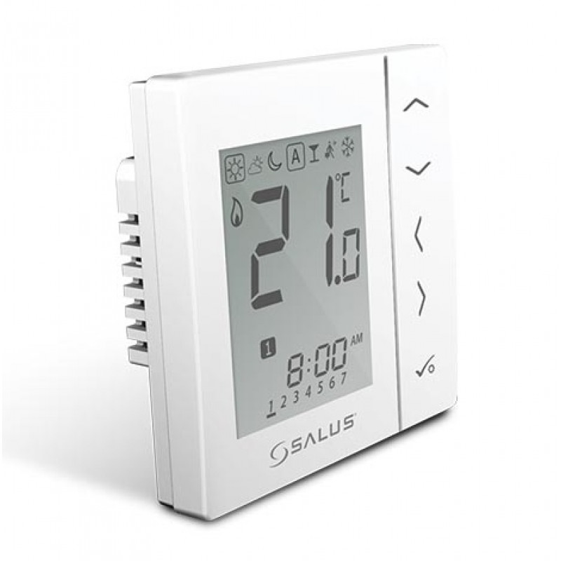 Salus Controls termostats VS30W, programmējams, balts