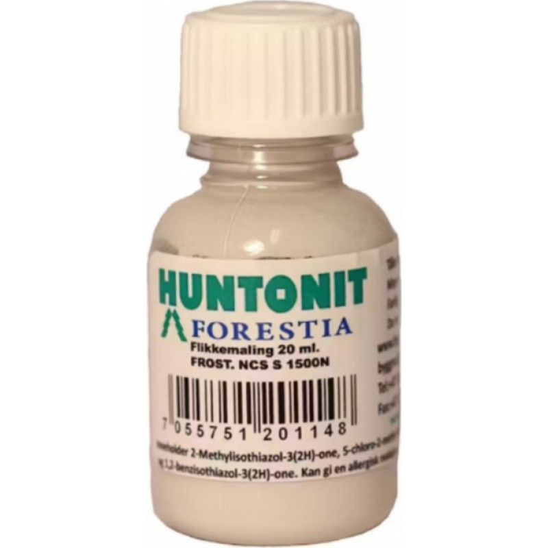 Huntonit Krāsas korektors 20ml Gaiši pelēks (NCS S 1500-N)