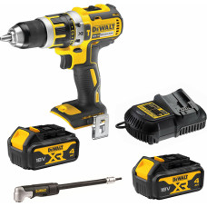 Dewalt Akumulatora triecienurbjmašīna DeWalt DCD795M2-QW + DT20502-QZ, 2 x 4Ah - gab