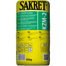 Sakret Kaļķa - cementa java SAKRET KZM 2, M 2.5, 25 KG - gab