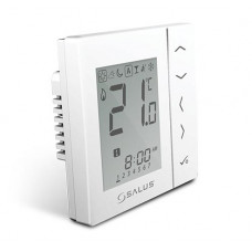 Salus Controls bezvadu termostats VS10WRF 230V, programmējams, iebūvējams, balts