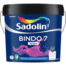 Sadolin Bindo 7 Klasiski matēta krāsa sienām BW 4.5L