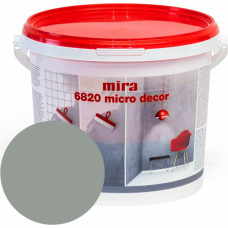 Mira 6820 Micro decor Sienu mikrocememta dekoratīvā špaktele, tērauda, 3kg