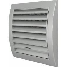 Europlast Plastmasas ventilācijas reste Europlast N10RS, 148x153mm, regulējama, sudraba - gab