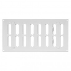 Europlast Metāla ventilācijas reste regulējama EUROPLAST MR3015R 300X150mm, balta - gab