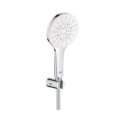 Grohe rokas dušas komplekts Rainshower SmartActive 130 III, 9.5 l/min, moon white