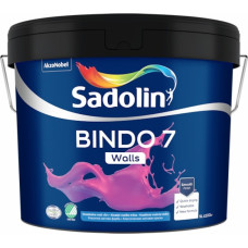 Sadolin Bindo 7 Klasiski matēta krāsa sienām BW 9L