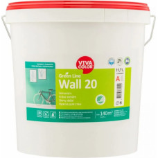 Vivacolor Wall 20 A Sienas krāsa, pusmatēta, bāze A, 11,7L