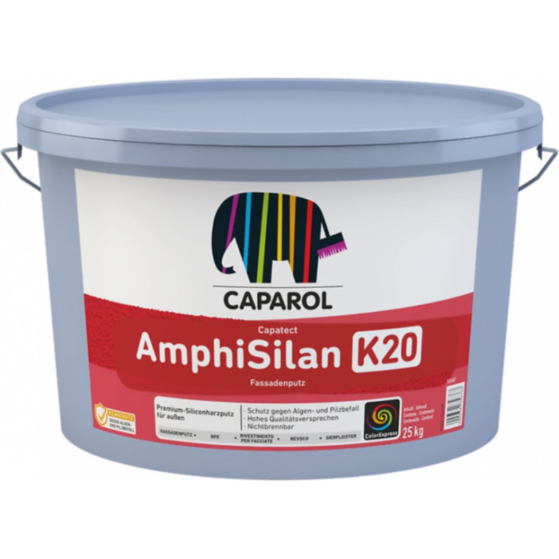 Caparol Dekoratīvais apmetums CAPAROL AmphiSilan Fassadenputz K20 25KG - gab