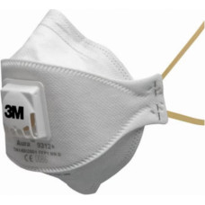 3M Respirators ar vārstu 3M Aura 9312, FFP1 - iep.