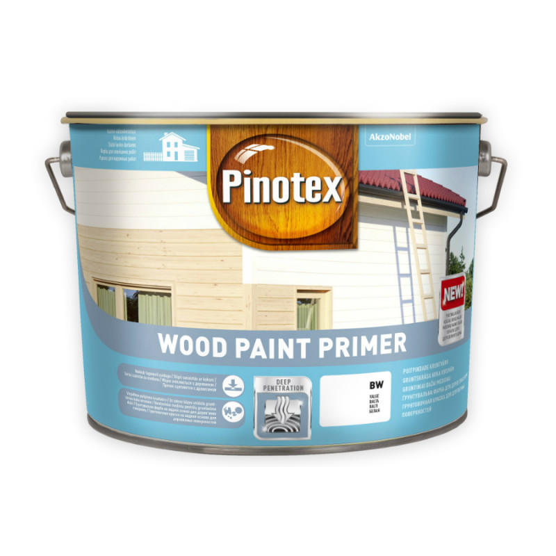 Pinotex Gruntskrāsa koka virsmām Pinotex Wood Paint Primer 10 L  - gab