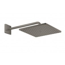 Grohe dušas galva ar turētāju Rainshower 310 Cube Mono, no sienas, brushed hard graphite