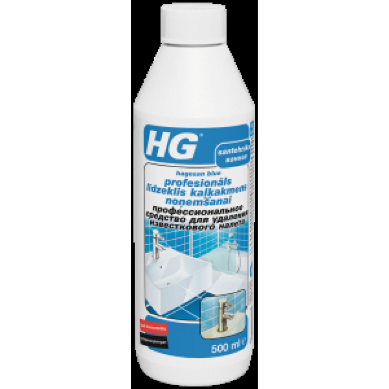 Hg International HG profesionāls kaļķakmens tīrītājs 0.5L