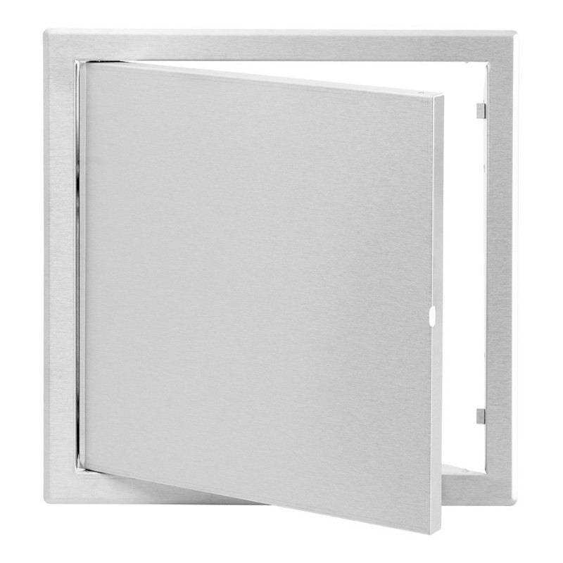 Europlast kontroll-luuk sisetöödeks metallist, 150x150mm, inox