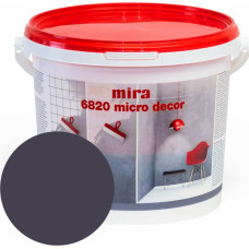 Mira 6820 Micro decor Sienu mikrocememta dekoratīvā špaktele, baklažāna violeta, 3kg