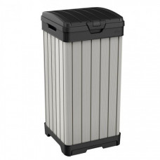 KETER atkritumu tvertne ROCKFORD WASTE BIN 125L, brūngani pelēks – antracīts / gab