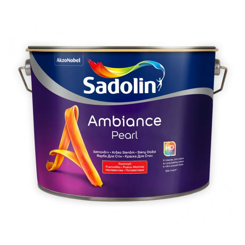 Sadolin Krāsa sienām Sadolin Ambiance Pearl 2.5l, BW - gab