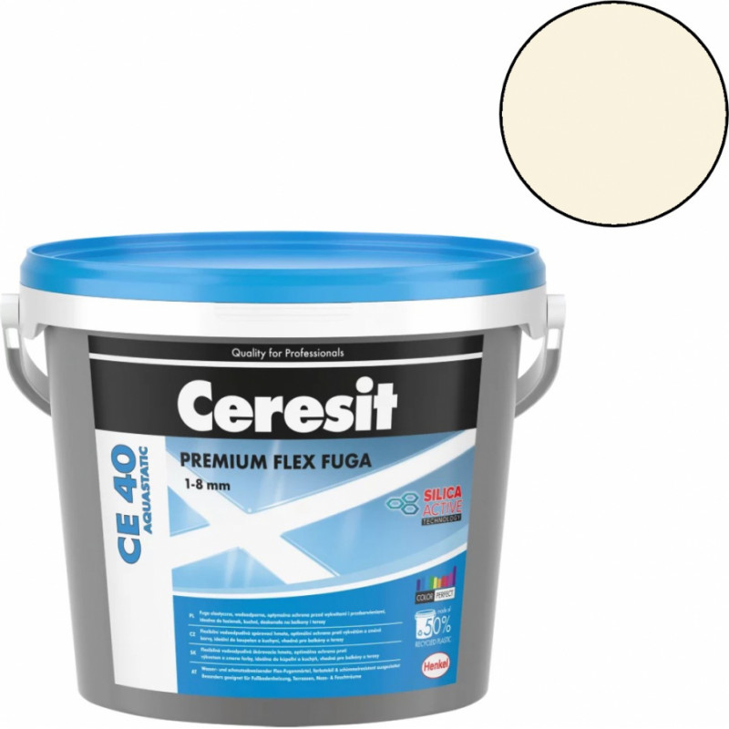 Ceresit CE 40 Elastīgs flīžu šuvotājs, jasmīna (40), 2kg