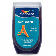 Sadolin Krāsas testeris Sadolin AMBIANCE Turquoise Holiday 30 ml - gab