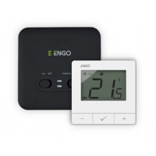 Engo Controls Wi-Fi bezvadu termostats, 230V, E20i-W, white