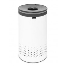 Brabantia veļas kaste, 35l, balta/melns vāks