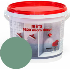 Mira 6820 Micro decor Sienu mikrocememta dekoratīvā špaktele, olīvu zaļa, 3kg