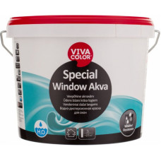 Vivacolor Special Winow Akva A Ūdens bāzes krāsa logiem, pusspīdīga,  2,7L