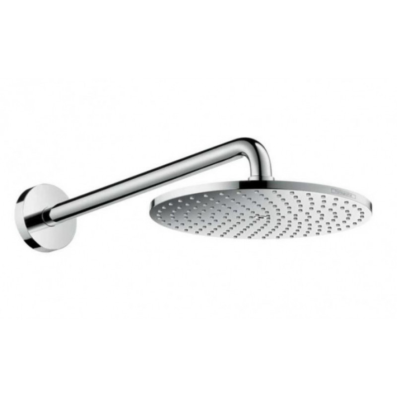 Hansgrohe dušas galva ar turētāju Raindance Select S 240 1jet P, no sienas, hroms