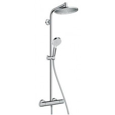 Hansgrohe Crometta S 240 Dušas sistēma ar termostatu, 1 režīms,Crometta Vario, hroms