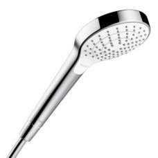 Hansgrohe Croma Select S 110 Vario, EcoSmart Dušas klausule, 3 režīmi, d=110mm, balta/hroms