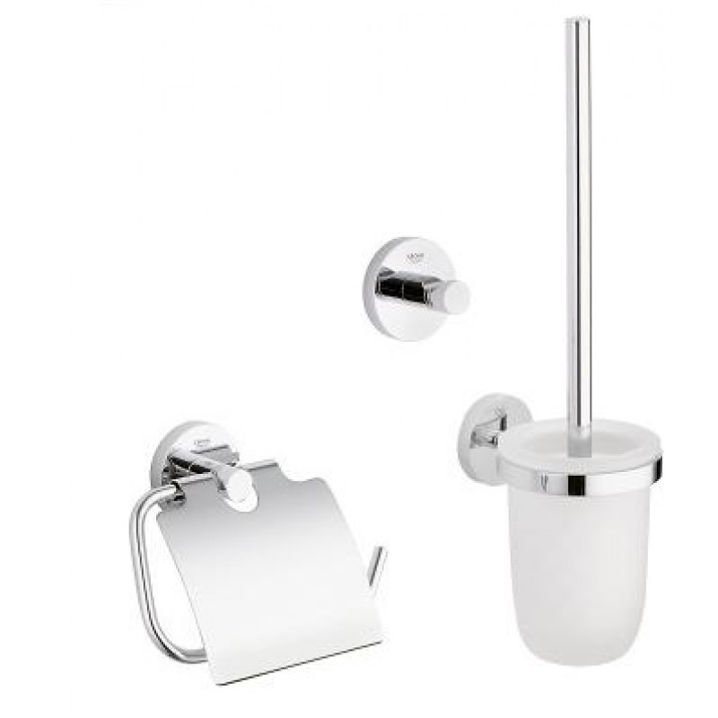 Grohe aksesuāru komplekts Essentials New City 3-in-1, hroms