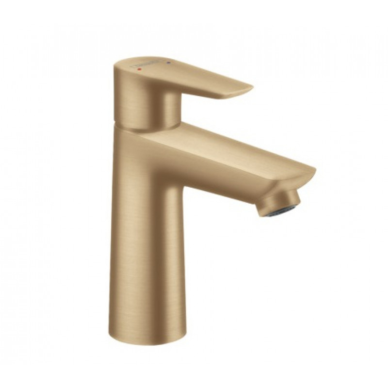 Hansgrohe izlietnes maisītājs Talis E 110, ar pop-up, brushed bronze