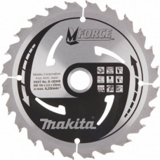 Makita Accessories Zāģripa MAKITA M-Force 165x20x2,0mm 24T 15°